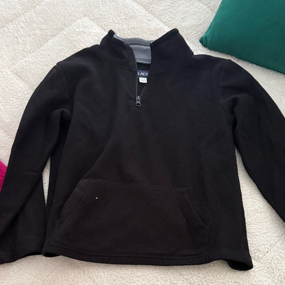 Black Kids Fleece Jacket